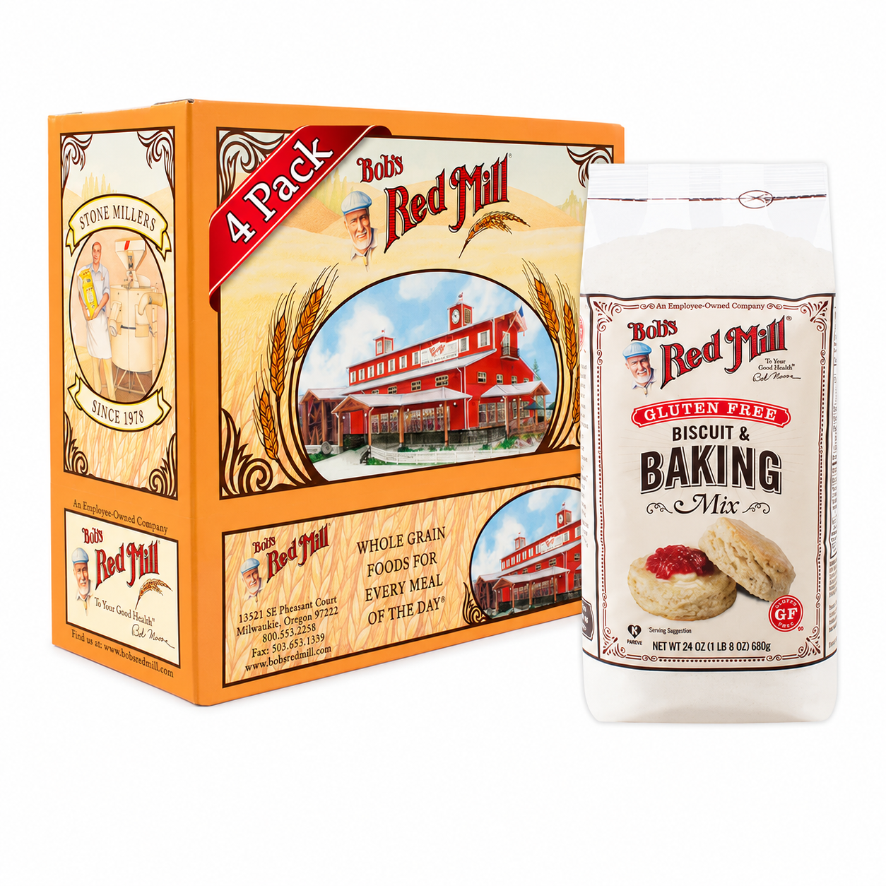 Bob's Red Mill Gluten Free Biscuit & Baking Mix 24 oz Bob's Red Mill